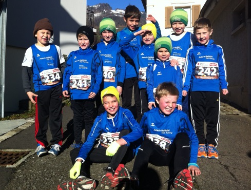 Kids Running: Jahresabschluss 2013 und Start ins neue Jahr
