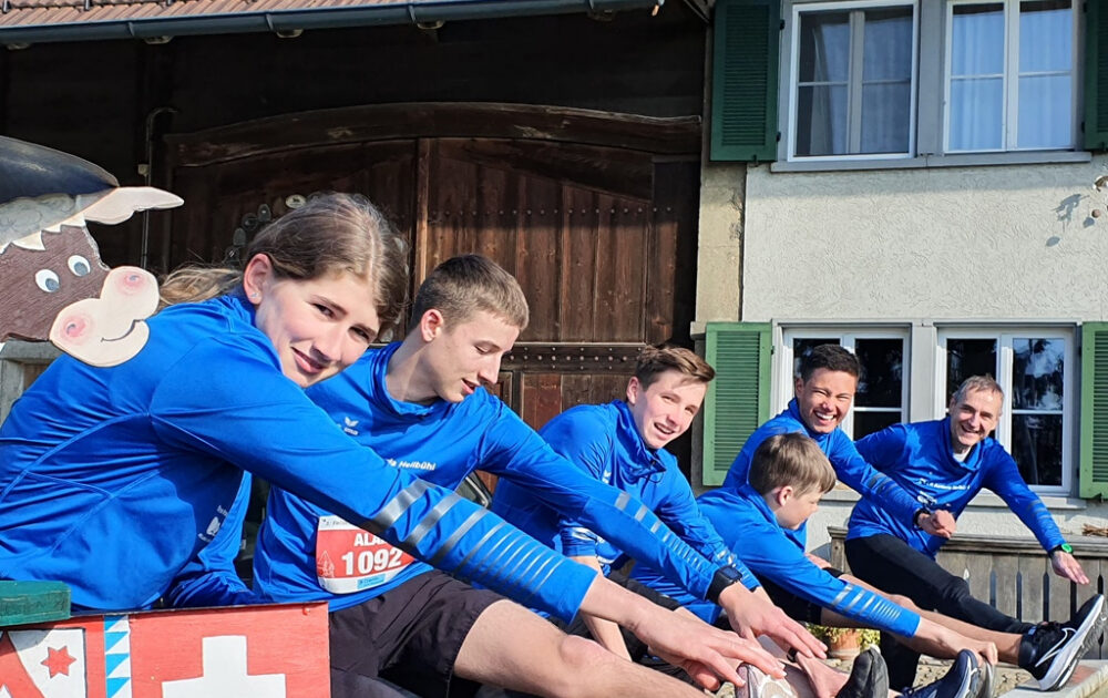 LR Astoria Hellbühl am Wiedlisbacher Frühlingslauf – Hellbühler Streckenrekorde